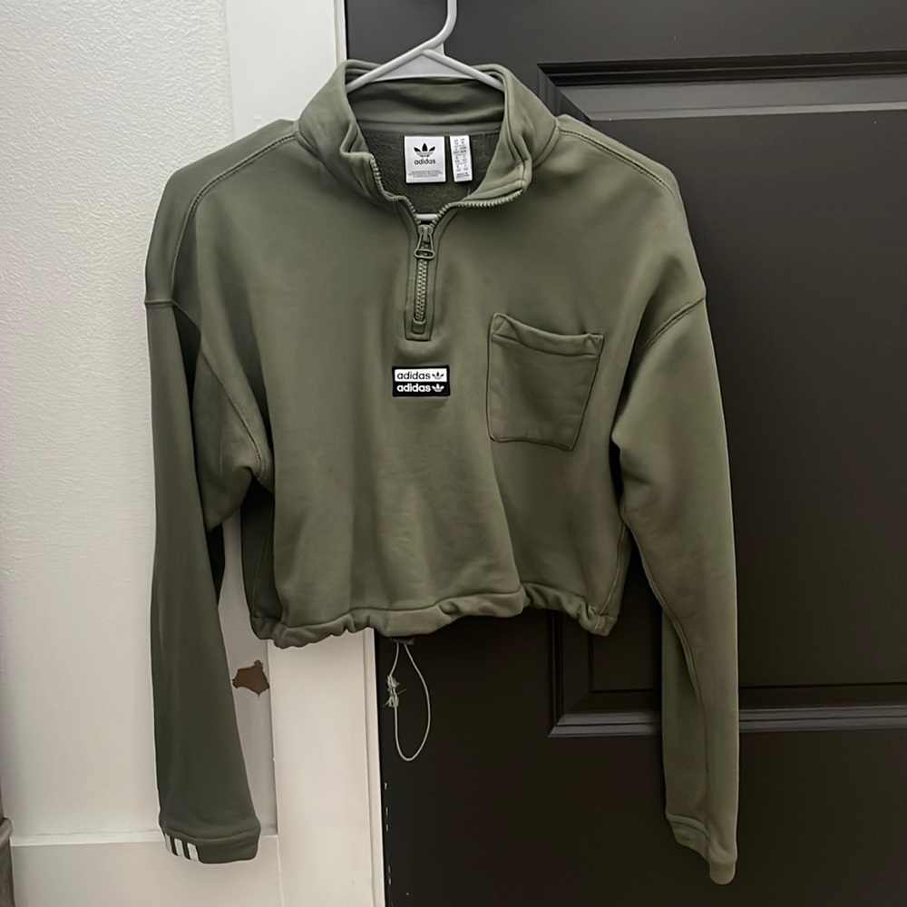 Adidas Cropped Sweatshirt